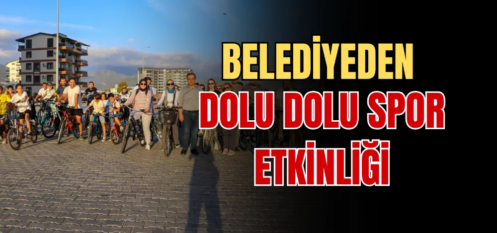 BELEDİYEDEN DOLU DOLU SPOR ETKİNLİĞİ 