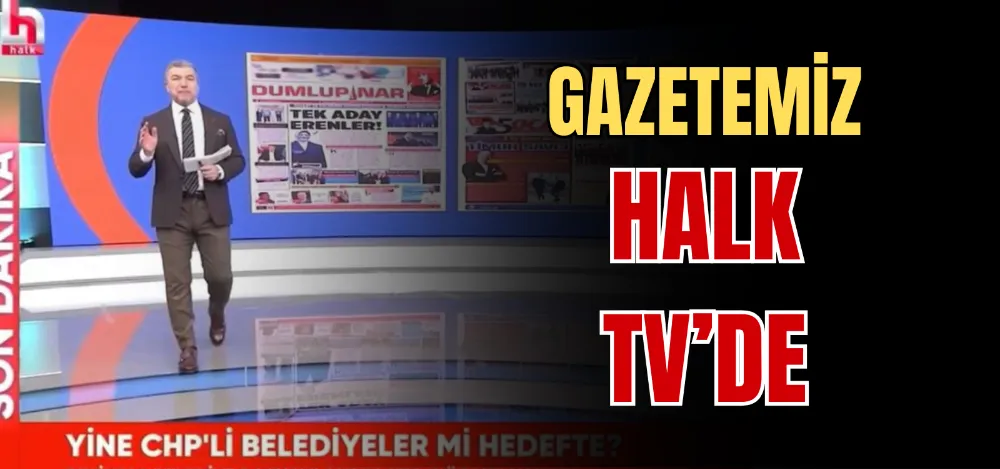 GAZETEMİZ HALK TV’DE 