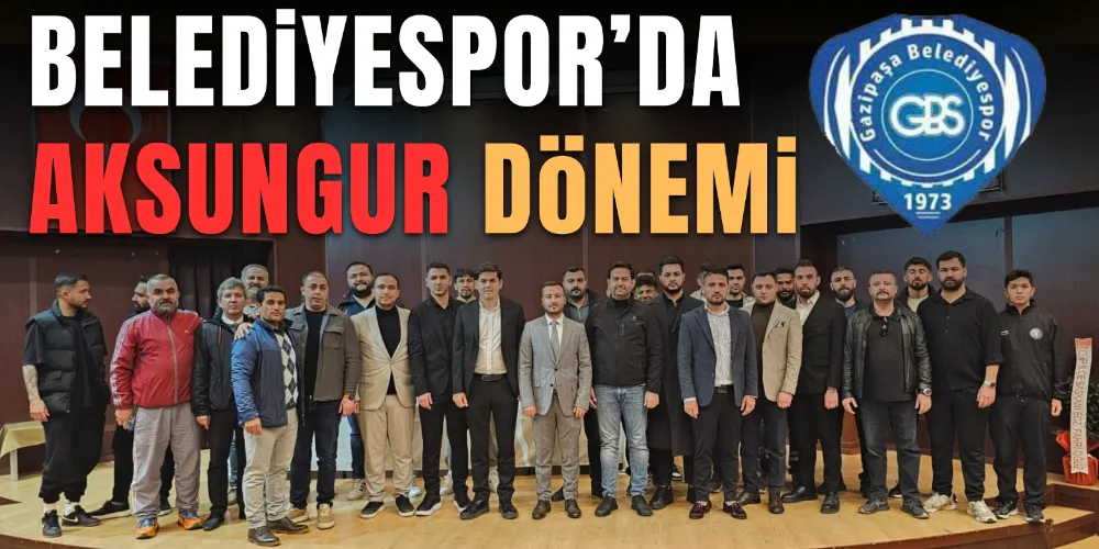 BELEDİYESPOR’DA AKSUNGUR DÖNEMİ