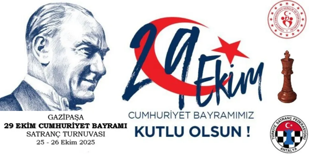 CUMHURİYET COŞKUSU SATRANÇ TURNUVASIYLA BİRLEŞECEK