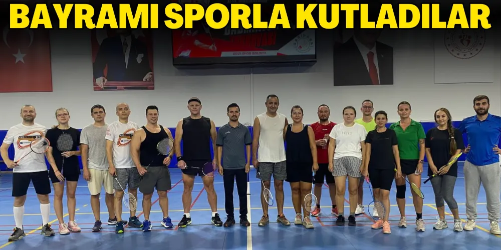 BAYRAMI SPORLA KUTLADILAR