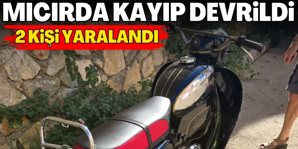 MICIRDA KAYIP DEVRİLDİ: 2 KİŞİ YARALANDI