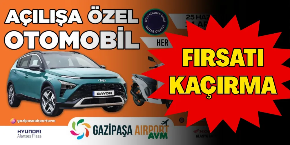 ALIŞVERİŞİNİ YAP OTOMOBİLİ KAZAN
