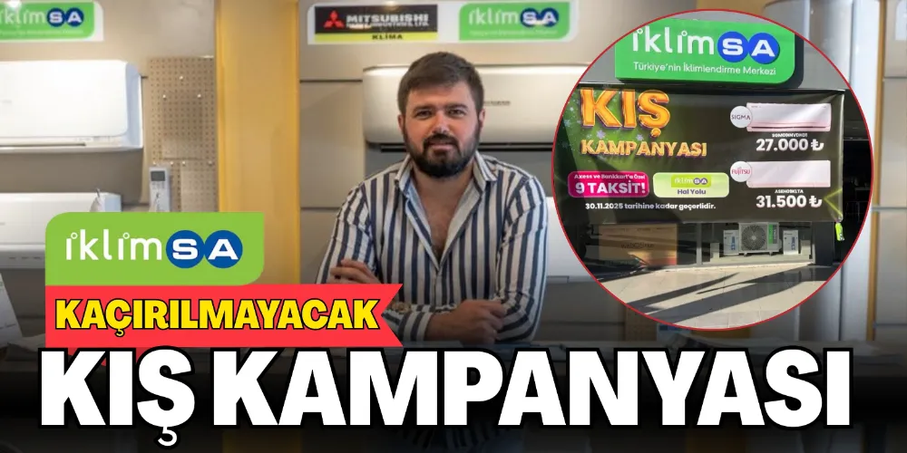 İKLİMSA’DAN KIŞ KAMPANYASI