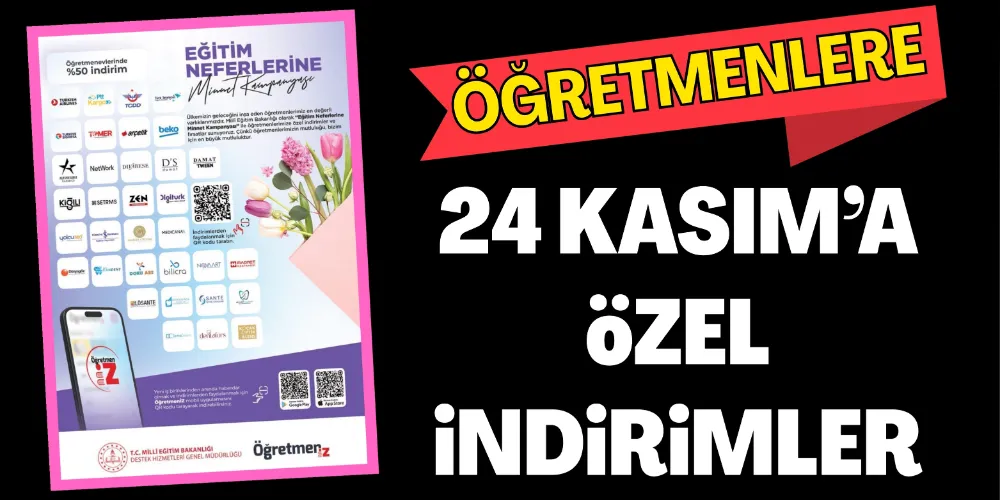 ÖĞRETMENLERE ÖZEL KAMPANYA