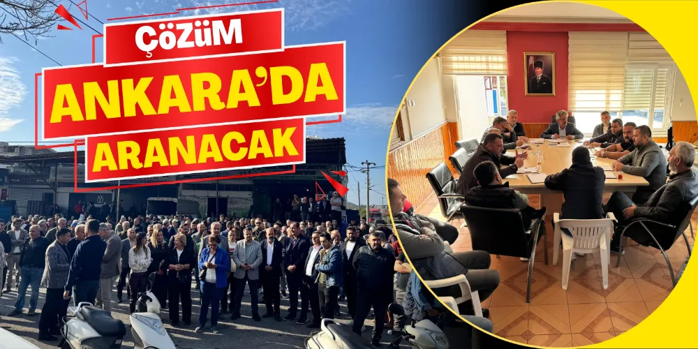 ÇÖZÜM ANKARA’DA ARANACAK