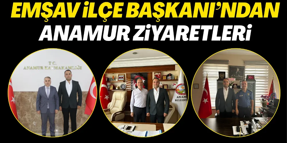 ERDOĞAN’DAN ANAMUR ZİYARETLERİ