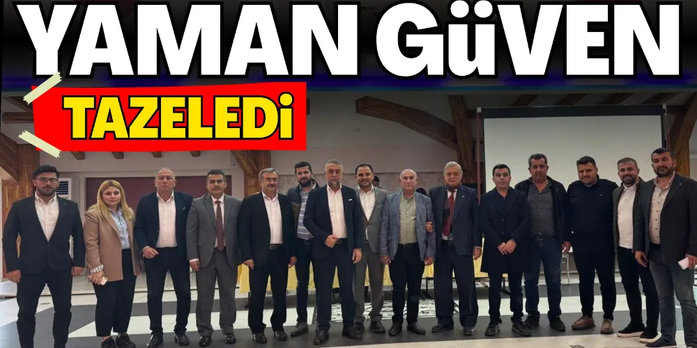 YAMAN GÜVEN TAZELEDİ