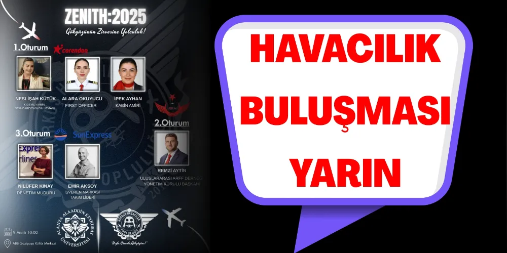 HAVACILIK BULUŞMASI YARIN