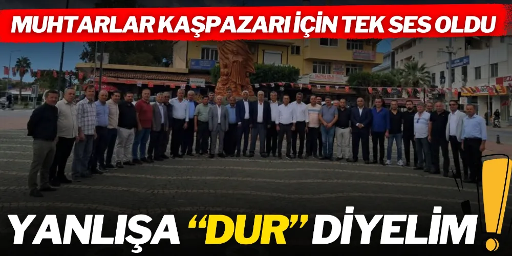 YANLIŞA “DUR” DİYELİM!