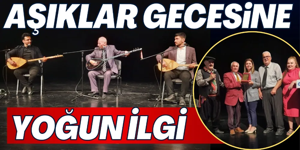 AŞIKLAR GECESİNE YOĞUN İLGİ