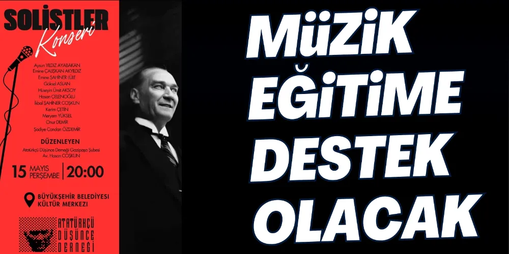 MÜZİK EĞİTİME DESTEK OLACAK
