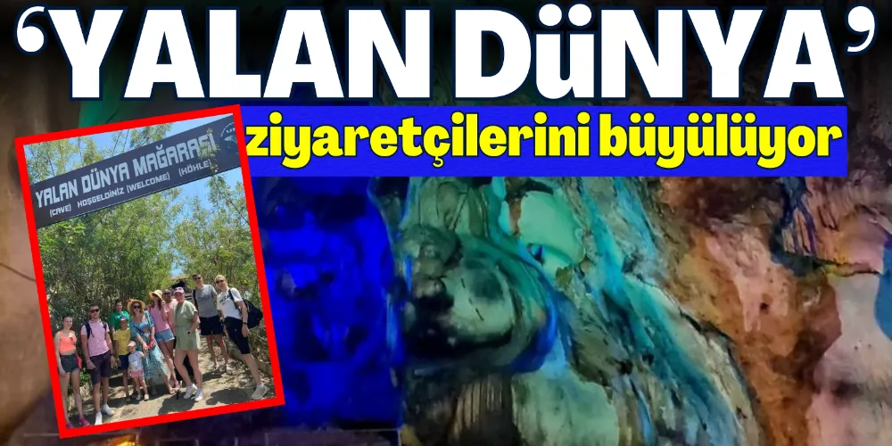 ‘YALAN DÜNYA’ ZİYARETÇİLERİNİ BÜYÜLÜYOR