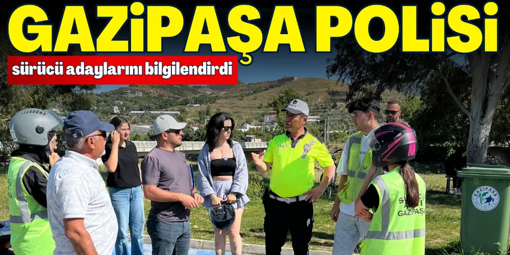 POLİSTEN SÜRÜCÜ ADAYLARINA TRAFİK EĞİTİMİ