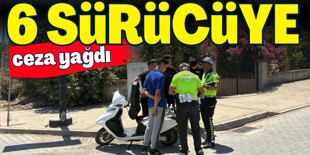46 BİN 210 TL CEZA UYGULANDI
