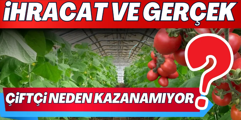 ÇİFTÇİ NEDEN KAZANAMIYOR?