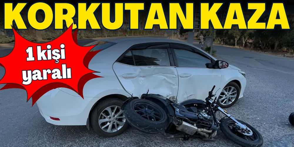 DİKKATSİZLİK KAZAYA NEDEN OLDU