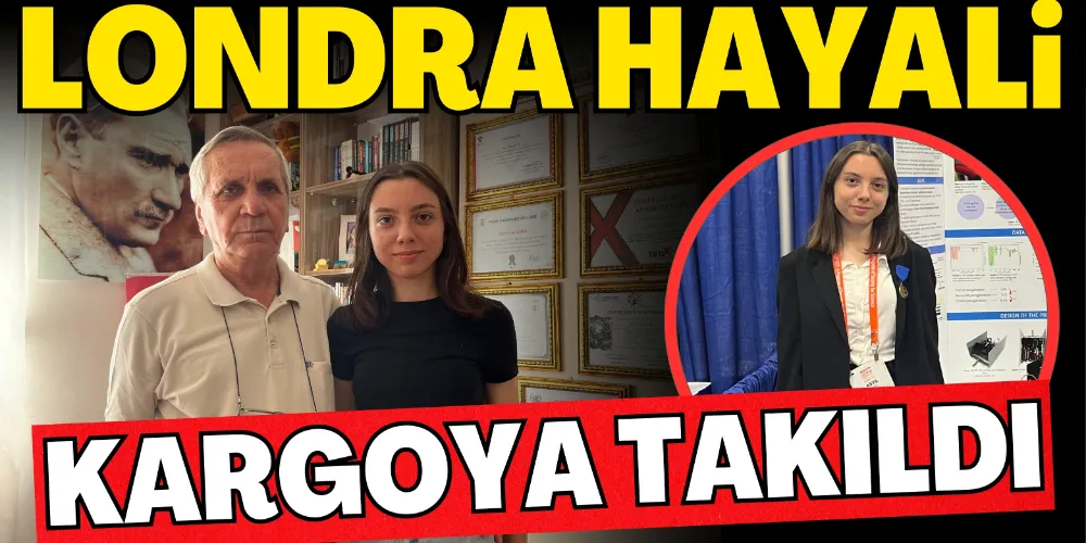 LONDRA HAYALİ KARGOYA TAKILDI