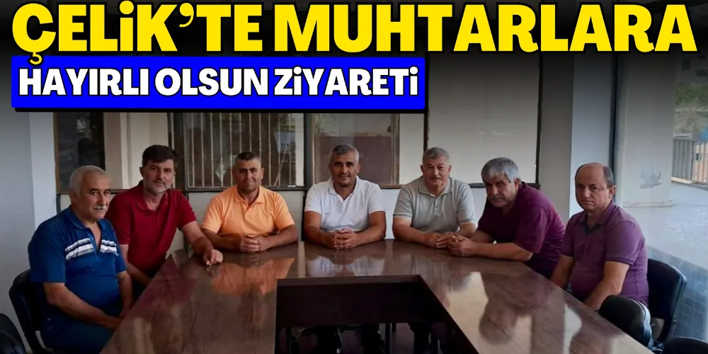 ZİRAAT ODASI’NDAN HAYIRLI OLSUN ZİYARETİ