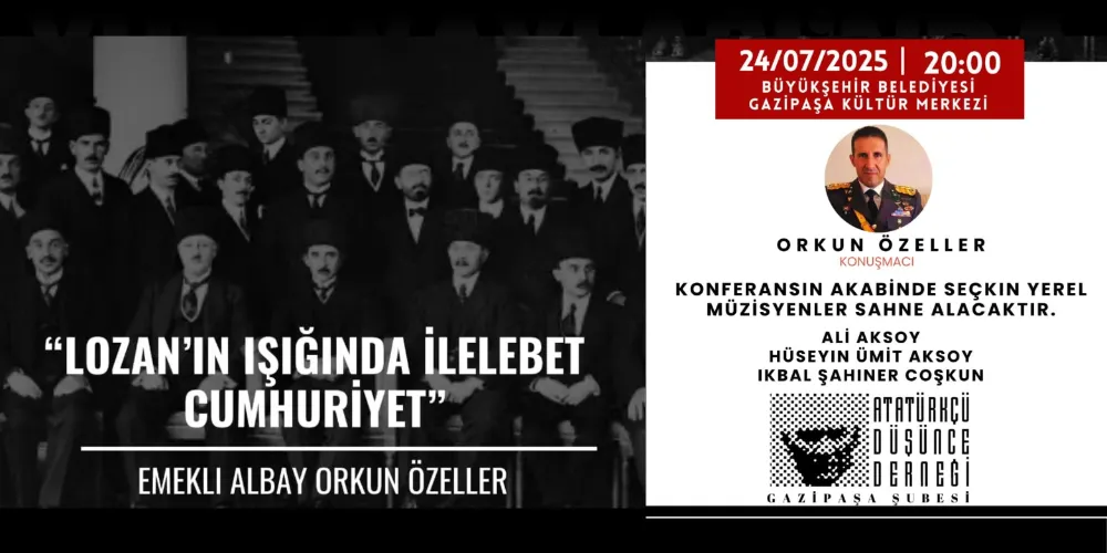 LOZAN’IN 102. YILINA ANLAMLI ETKİNLİK