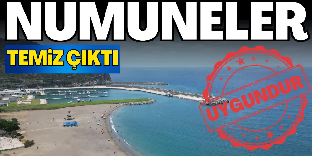 NUMUNELER TEMİZ ÇIKTI