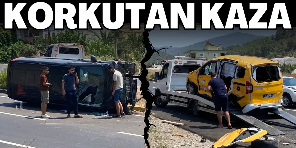 YEŞİLÖZ’DE FECİ KAZA