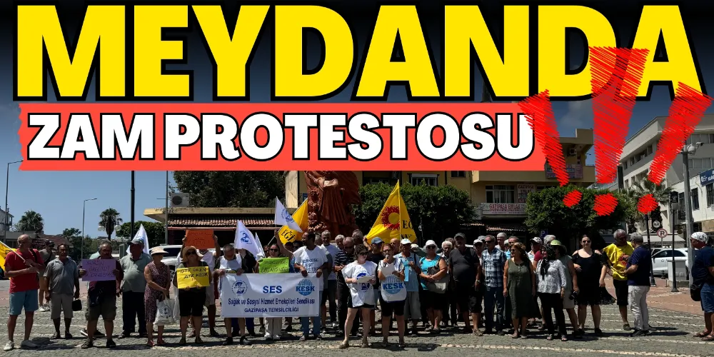 MEYDANDA ZAM PROTESTOSU
