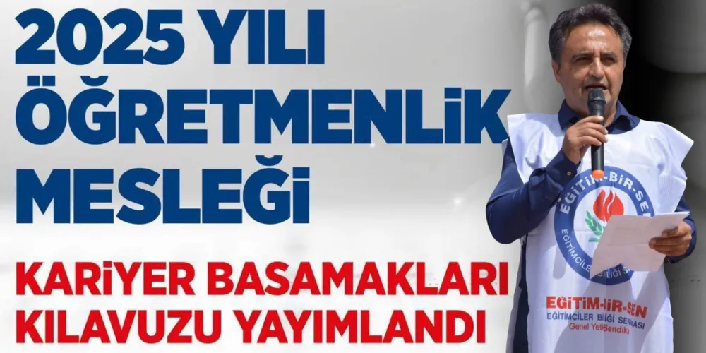 KARİYER BASAMAKLARI KILAVUZU YAYIMLANDI