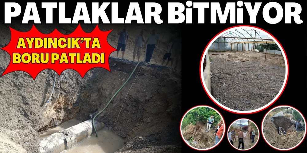PATLAKLAR BİTMİYOR