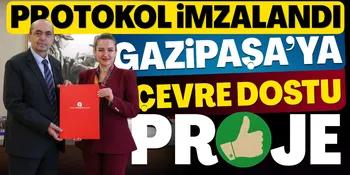GAZİPAŞA’DA ÇEVRE DOSTU PROJE HAYATA GEÇİRİLDİ