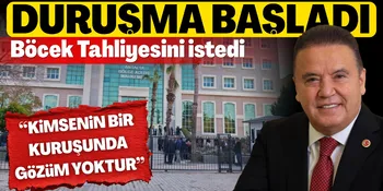 ANTALYA BÜYÜKŞEHİR BELEDİYESİNE YÖNELİK RÜŞVET VE YOLSUZLUK DAVASI BAŞLADI: BÖCEK TAHLİYE İSTEDİ
