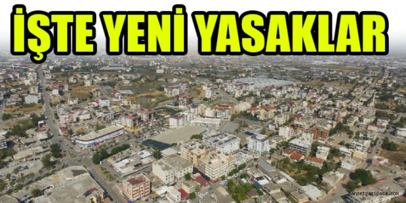 15 GÜN SÜREYLE BUNLARI YAPMAK YASAK!