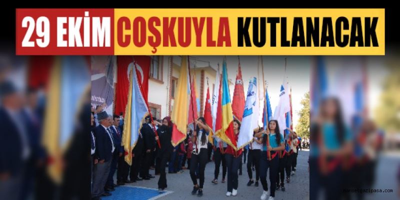 29 EKİM COŞKUYLA KUTLANACAK