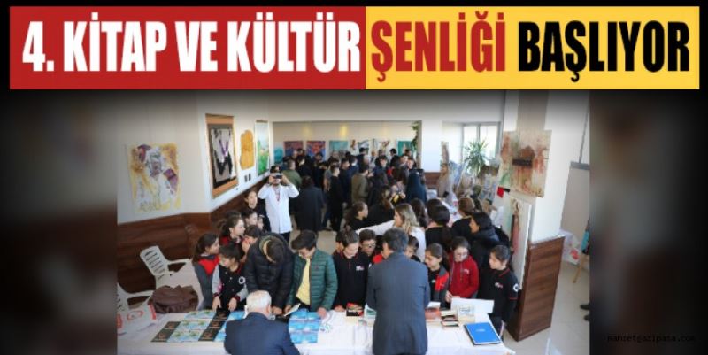 4. KİTAP VE KÜLTÜR ŞENLİĞİ BAŞLIYOR