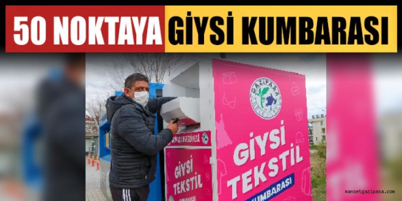 50 NOKTAYA GİYSİ KUMBARASI