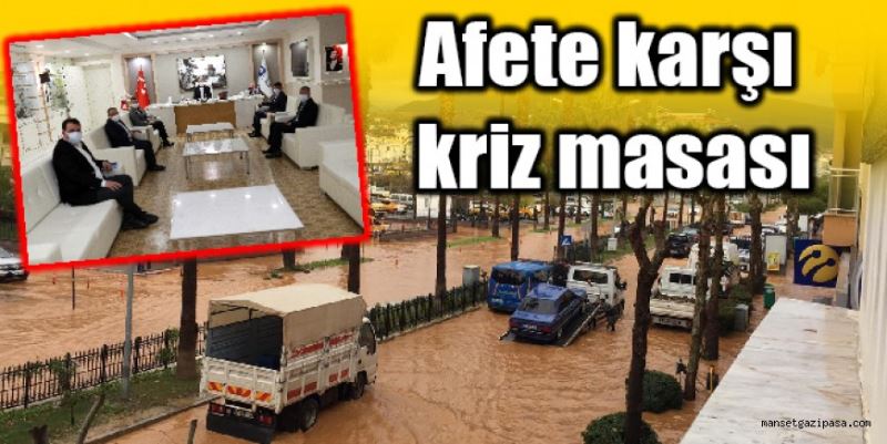 Afete karşı kriz masası