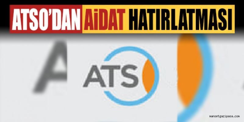 AİDAT HATIRLATMASI