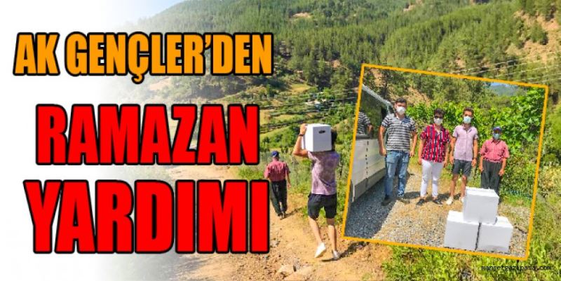 AK GENÇLER’DEN  RAMAZAN YARDIMI