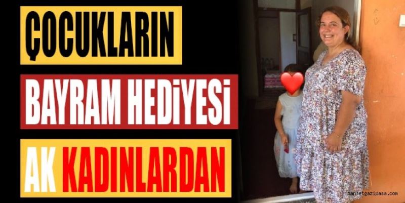 AK KADINLARDAN ÇOCUKLARA HEDİYE