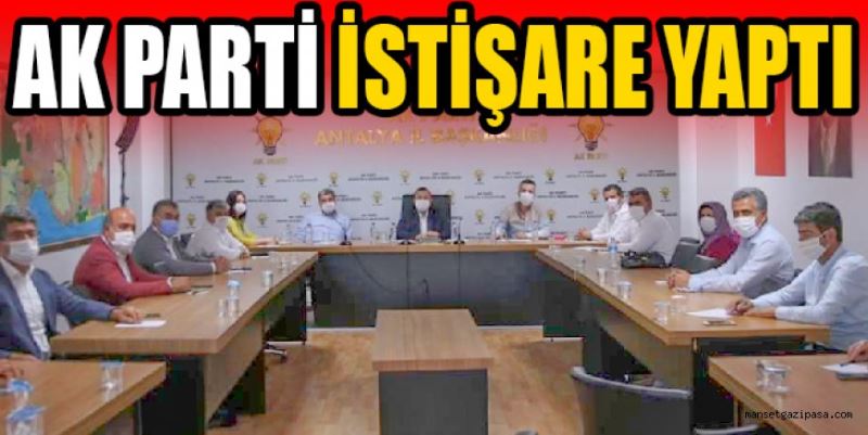 AK PARTİ İSTİŞARE ETTİ