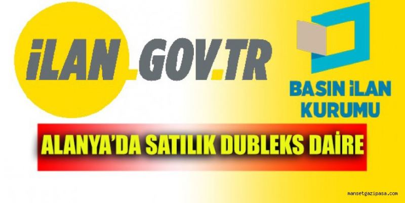 ALANYA’DA DUBLEKS DAİRE