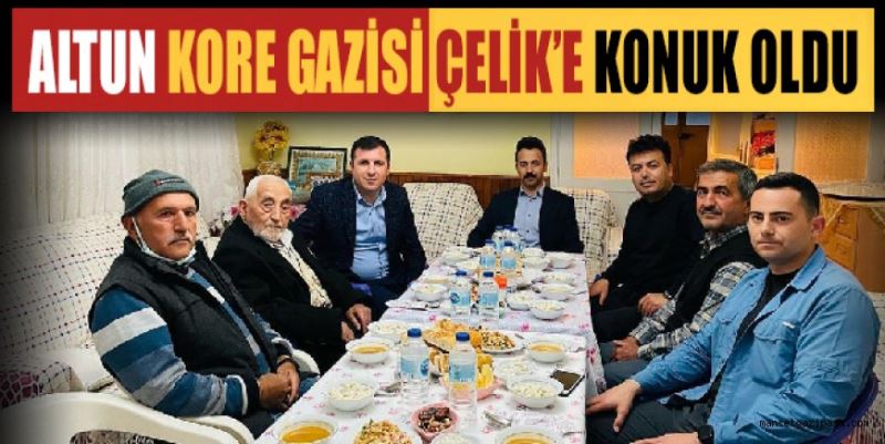 ALTUN KORE GAZİSİ’NE KONUK OLDU