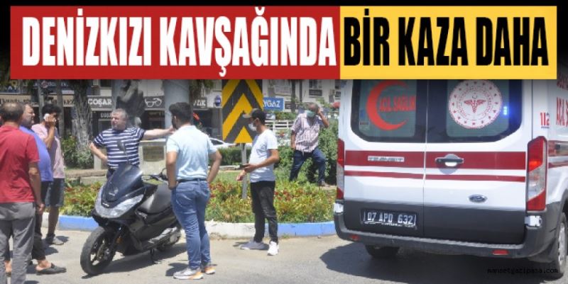 AMBULANSA YOL VERMEK İSTERKEN KAZA YAPTI