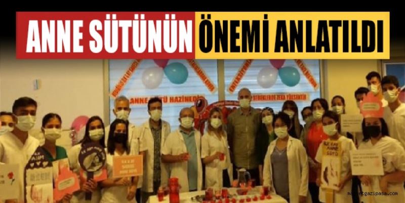 ANNE SÜTÜNÜN ÖNEMİ ANLATILDI