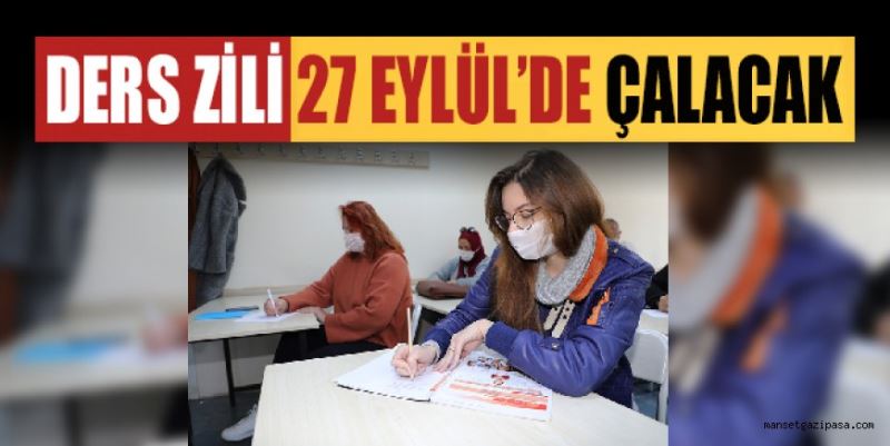 ATASEM’DE DERS ZİLİ 27 EYLÜL’DE ÇALACAK