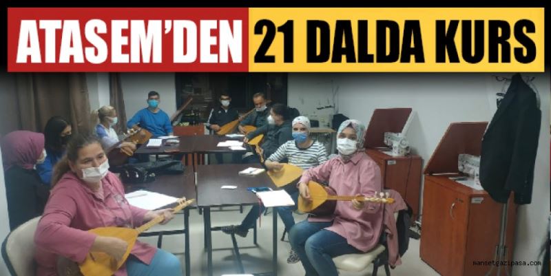 ATASEM’DEN 21 DALDA KURS