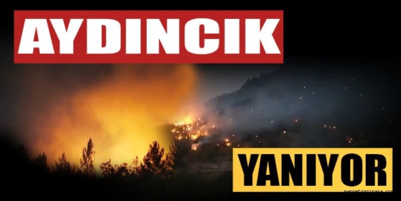 AYDINCIK YANIYOR