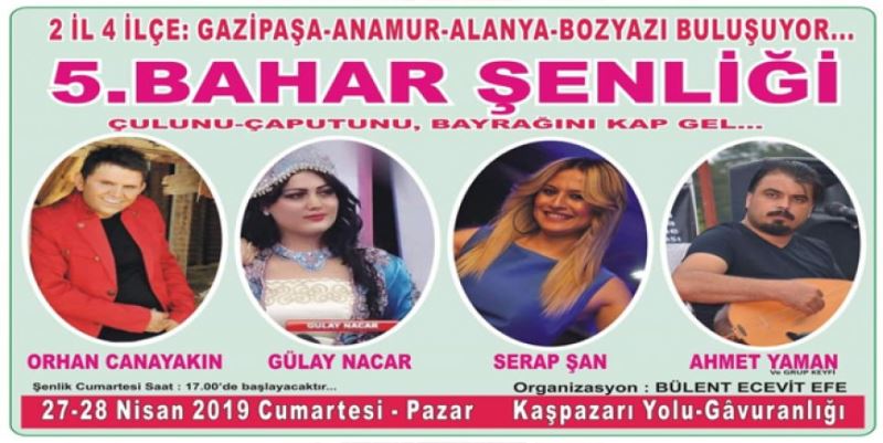 BAHAR ŞENLİĞİ’NE DAVET