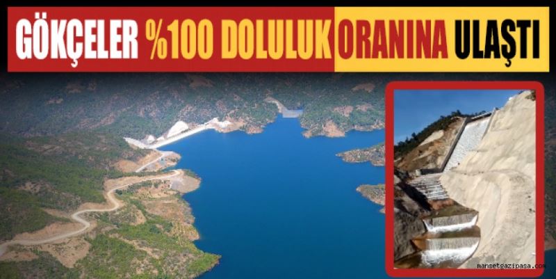 BARAJ DOLULUK ORANI MAKSİMUM SEVİYEDE