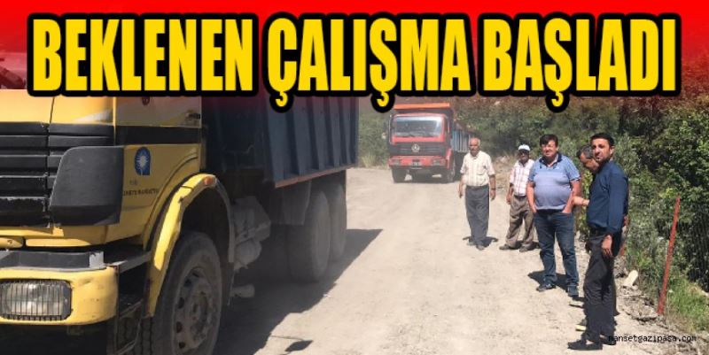 BEKLENEN ÇALIŞMA BAŞLADI